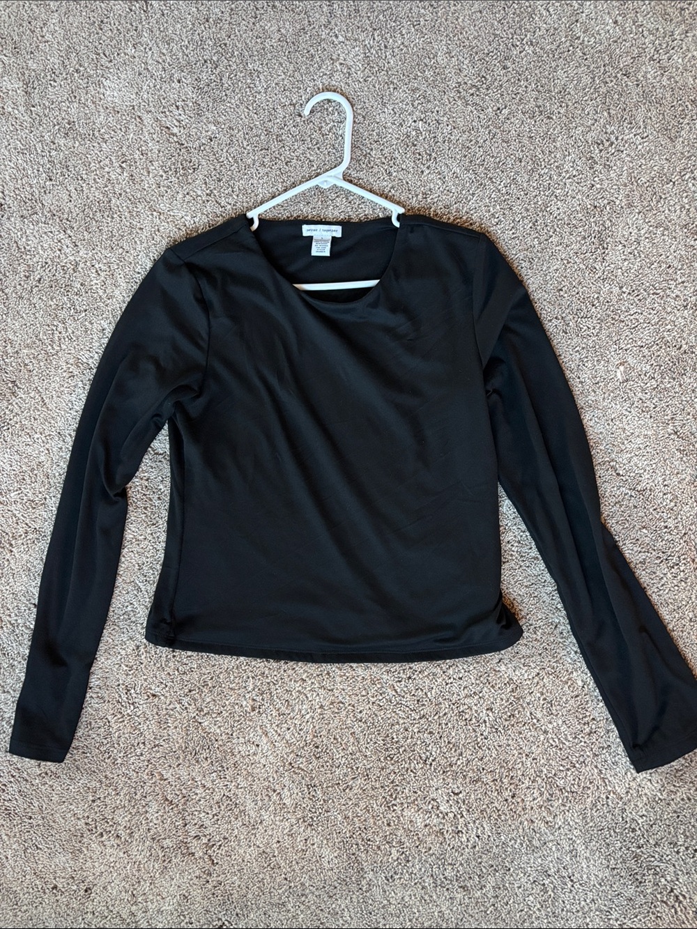 Better Together Black Long-Sleeve Tee Yoga